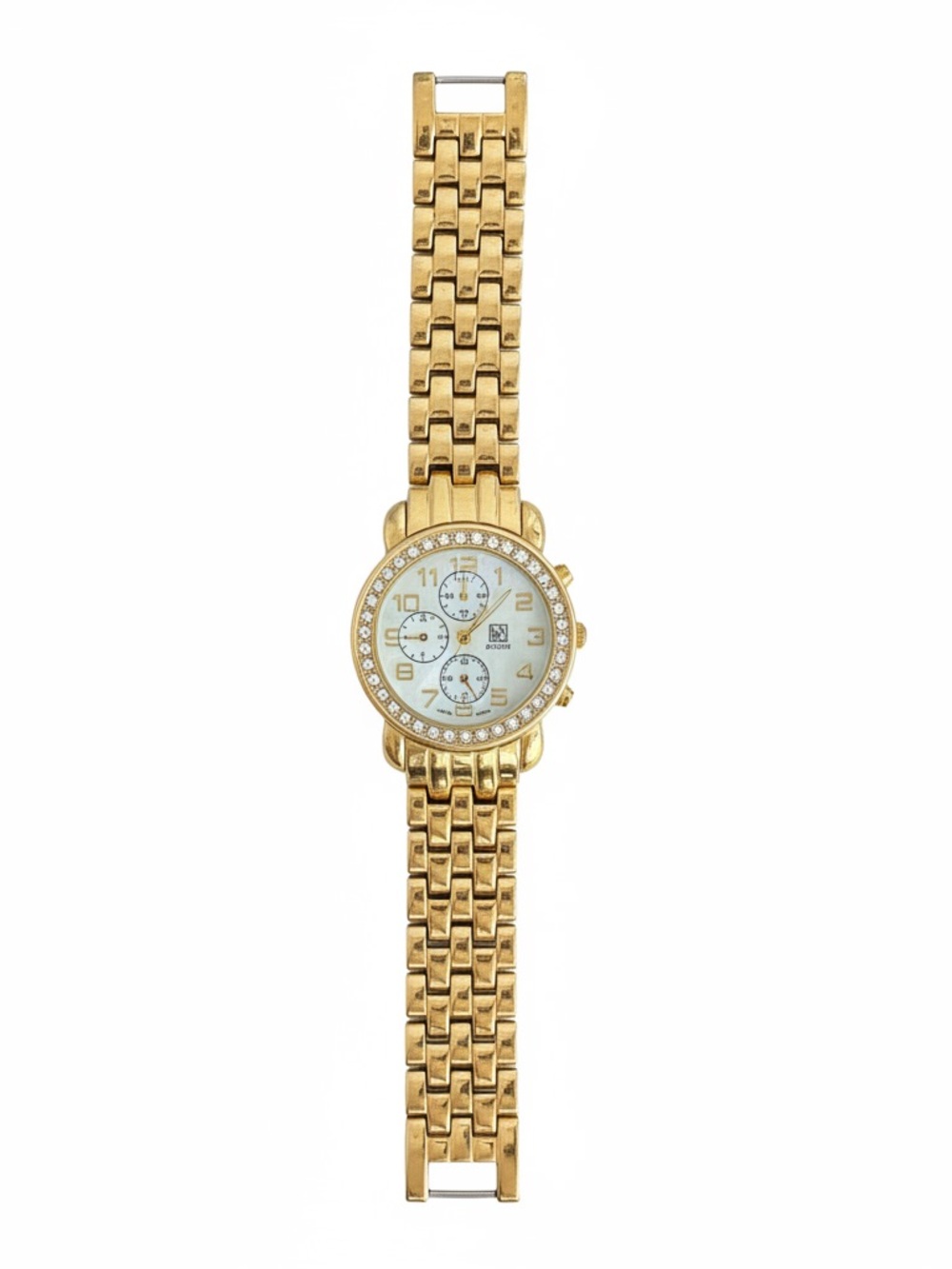 New York & Company Gold-Tone Crystal Accent Women's Bracelet Watch